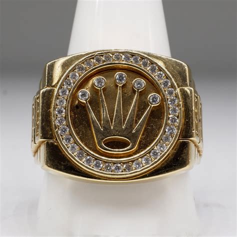 gold and diamond rolex ring|Rolex diamonds for sale.